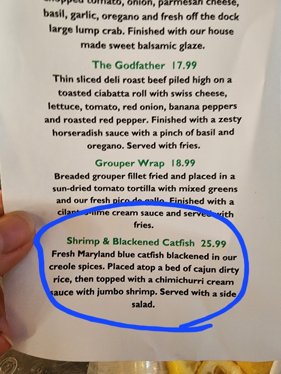 Harborside Bar & Grill Menu - Image 2